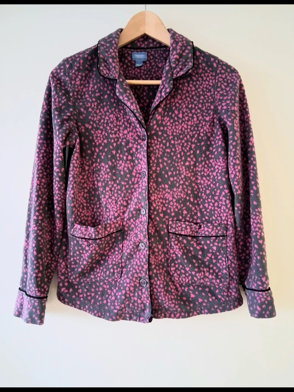 👕+👖Fleece Pajama Set Women Sz S